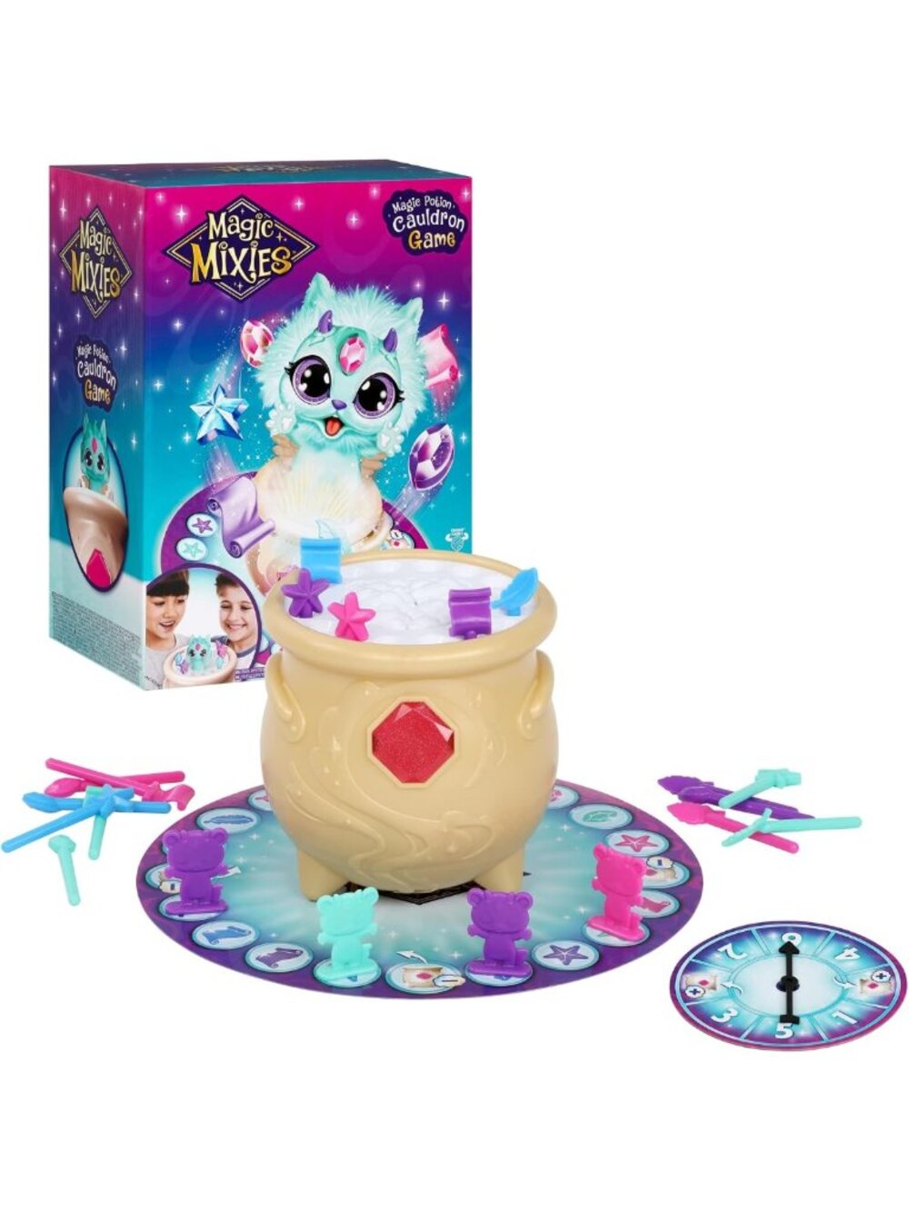 Magic Potion Game - Interactive Cauldron with Ingredients for Fun Mixie Surprise